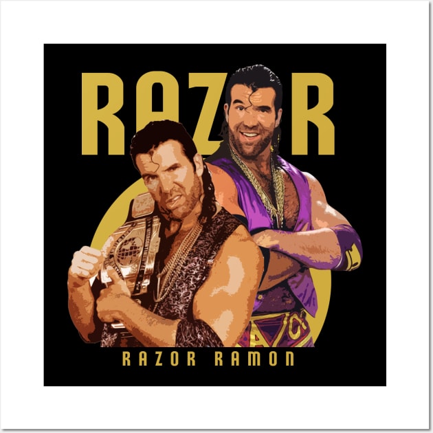 Nwo - razor ramon Wall Art by Nashida Said